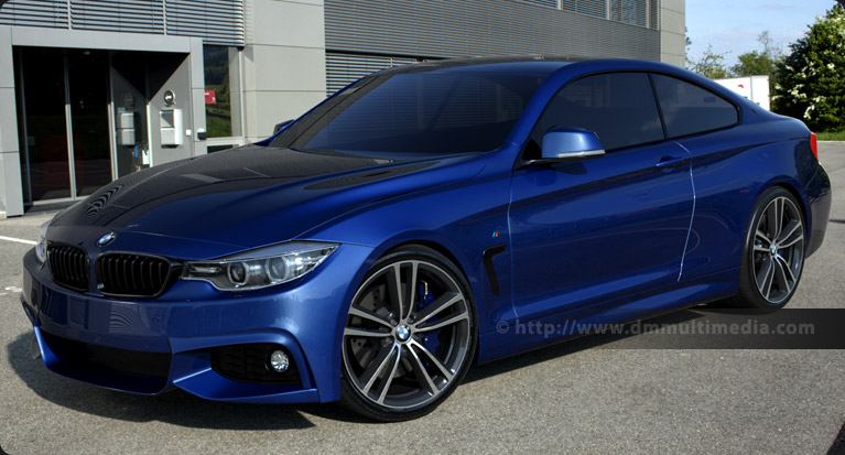 BMW F32 4 Series Coupe - Metallic Blue