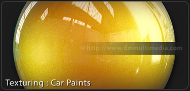 Mental Ray car paint shaders 3DS Max Tutorial