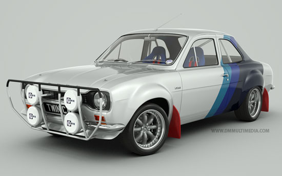 Classic Colours Escort MK1  Rally