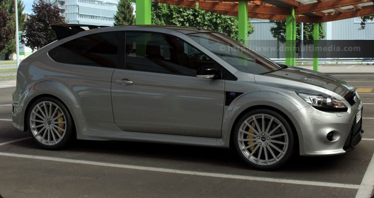 Ford Focus MK2 RS in Silver