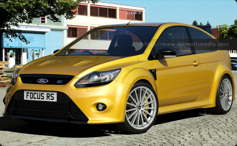 Ford Focus MK2 in Yellow