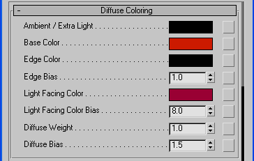 Diffuse settings for MR Car Paint