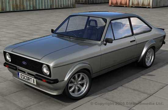 Silver MK2 Escort RS - Forest Arches