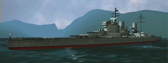 AMIGA model - HMS King George V