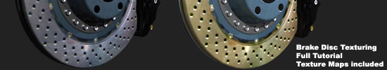 Brake Disc Texturing Tutorial