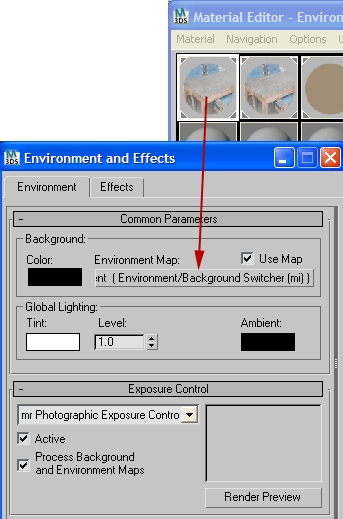 Add Envrionment Switcher to the Environment swatch